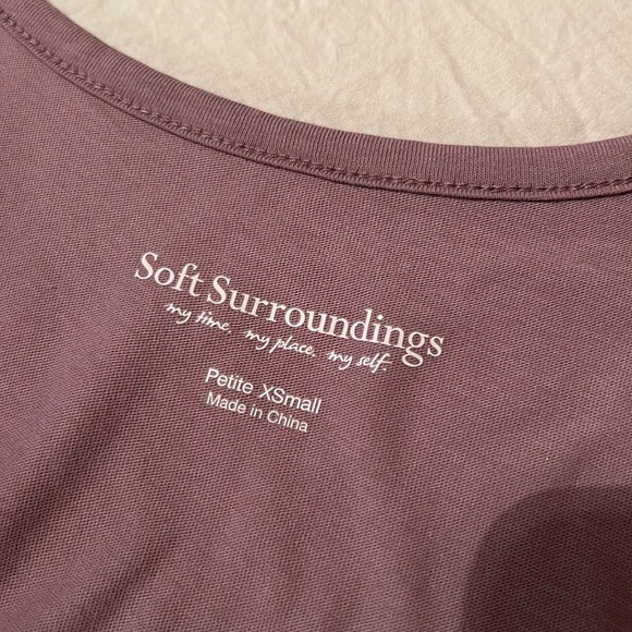 20. Soft Surroundings Santiago Maxi-Dress in
Periwinkle, Size X-Small, Petite - Picture 9 of 11